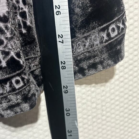 BCBGMAXAZRIA Silk Blend Velvet Burnout Tunic Dress Sz S Button Boho Whimsigoth - Picture 8 of 9